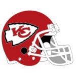 KANSAS CITY CHIEFS HELMET PIN