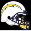 SAN DIEGO CHARGERS HELMET WHITE NFL PIN