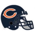 CHICAGO BEARS PIN FOOTBALL HELMET PIN