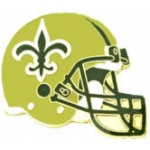 NEW ORLEANS SAINTS HELMET PIN