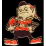 CLEVELAND BROWNS PIXIE LOGO PIN