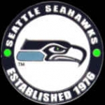 SEATTLE SEAHAWKS PIN ESTABLISHED YEAR SEAHAWKS PIN