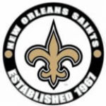 NEW ORLEANS SAINTS PIN ESTABLISHED YEAR SAINTS PIN