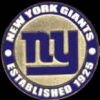 NEW YORK GIANTS PIN ESTABLISHED YEAR GIANTS PIN