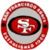 SAN FRANCISCO 49ERS PIN ESTABLISHED YEAR 49ERS PIN