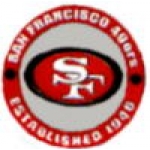 SAN FRANCISCO 49ERS PIN ESTABLISHED YEAR 49ERS PIN