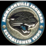 JACKSONVILLE JAGUARS PIN ESTABLISHED YEAR JAGUARS PIN