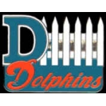 MIAMI DOLPHINS D-FENCE PIN