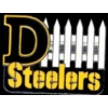 PITTSBURGH STEELERS D-FENCE PIN PITTSBURGH STEELERS D-FENCE PIN
