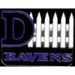 BALTIMORE RAVENS D-FENCE PIN