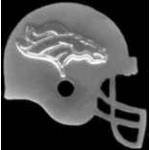 DENVER BRONCOS VIP HELMET PIN