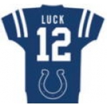 INDIANAPOLIS COLTS ANDREW LUCK JERSEY PIN