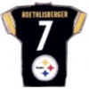 PITTSBURGH STEELERS BEN ROETHLISBERGER JERSEY PIN