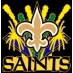 NEW ORLEANS SAINTS CITY NEW ORLEANS SAINTS MARDI GRAS PIN