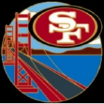 SAN FRANCISCO 49ERS CITY PIN