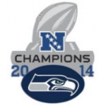 SEATTLE SEAHAWKS PIN 2014 NFC CHAMPIONS PIN