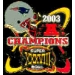 NEW ENGLAND PATRIOTS 2003 AFC CHAMPS PIN