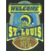 ST LOUIS RAMS WELCOME 95 INAUGRAL PIN
