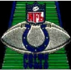 Indianapolis Colts Football Field Pin