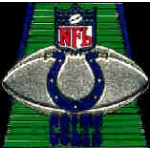Indianapolis Colts Football Field Pin