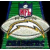 LA San Diego Chargers Football Field Pin