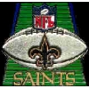 New Orleans Saints Football Field Pin