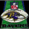 Baltimore Ravens Football Field Pin