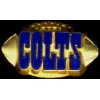 INDIANAPOLIS COLTS GOLD FOOTBALL