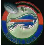 BUFFALO BILLS MOVING FOOTBALL PIN