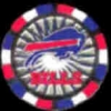 BUFFALO BILLS POKER CHIP PIN