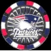 NEW ENGLAND PATRIOTS POKER CHIP PIN