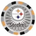 PITTSBURGH STEELERS POKER CHIP PIN