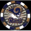 ST LOUIS RAMS POKER CHIP PIN