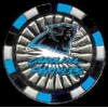 CAROLINA PANTHERS POKER CHIP PIN