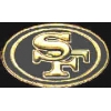 SAN FRANCISCO 49ERS SILVER AND GOLD PIN