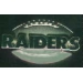 OAKLAND RAIDERS SILVER FOOTBALL