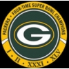 GREEN BAY PACKERS 4 TIME SUPER BOWL PIN