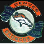 DENVER BRONCOS TEAM ESTABLISHED PIN
