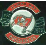 TAMPA BAY BUCCANEERS TEAM ESTABLISHED PIN