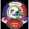 MIAMI DOLPHINS HELMET WITH BALL
