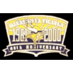 MINNESOTA VIKINGS 40TH ANNIVERSARY PIN