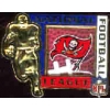 TAMPA BAY BUCCANEERS RUNNER 3D SQUARE PIN