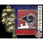 ST LOUIS RAMS RUNNER 3D SQUARE