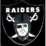 OAKLAND RAIDERS TEAM LOGO SHIELD