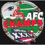 NEW ENGLAND PATRIOTS AFC RD CHAMPS 2001