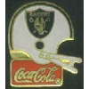 OAKLAND RAIDERS COCA COLA HELMET PIN