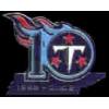 TENNESSEE TITANS 10TH ANNIVERSARY PIN