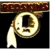 WASHINGTON REDSKINS PIN LOGO CAST PAINTED PIN