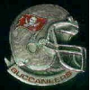 TAMPA BAY BUCCANEERS HELMET CAST STYLE PIN