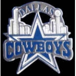 DALLAS COWBOYS PIN CITY SKYLINE NFL PINS